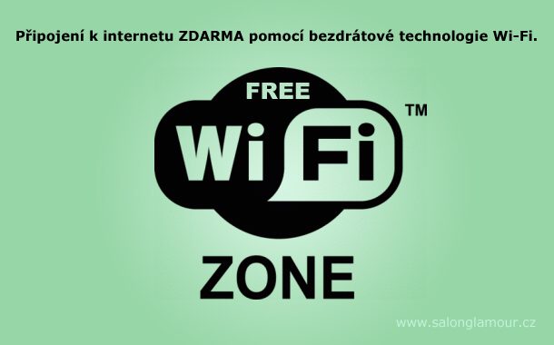 SALON GLAMOUR - Free Wi-Fi Zone ZDARMA