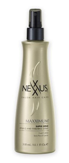 NEXXUS - Luxxury Gold Maxximum - Silně tužící lak na vlasy bez aerosolu